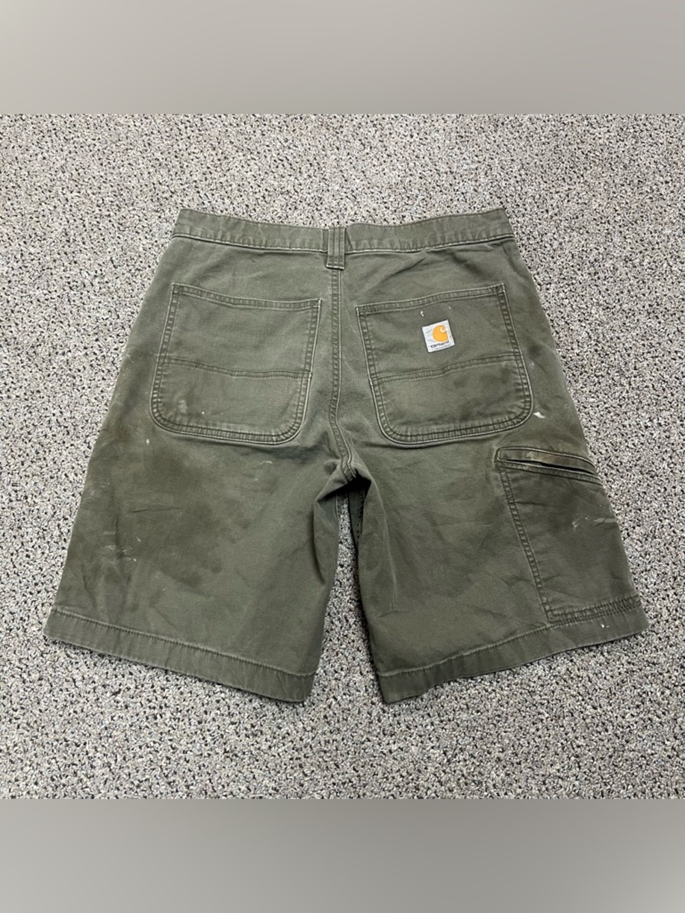 Distressed Carhartt Carpenter Shorts
